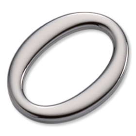 Flat Oval Ring