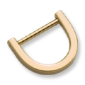 Gold D Ring