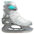 Semi-soft boot ice skate